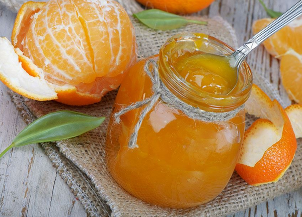 Recete de mermelada de mandarina rica y fácil